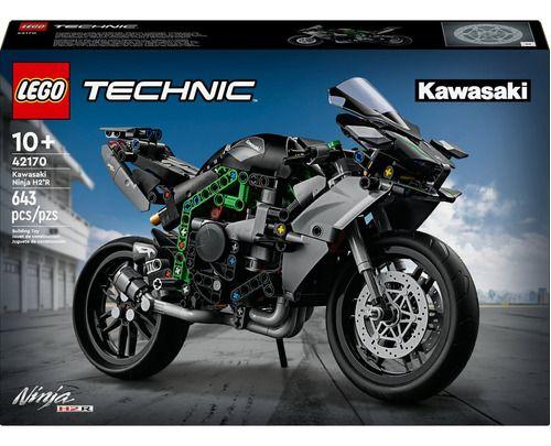 Lego Technic Motocicleta Kawasaki Ninja H2r - 42170 Imagem de Lego Technic Motocicleta Kawasaki Ninja H2r - 42170