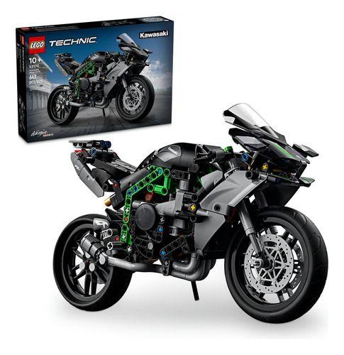 Lego Technic Motocicleta Kawasaki Ninja H2r - 42170 Imagem de Lego Technic Motocicleta Kawasaki Ninja H2r - 42170