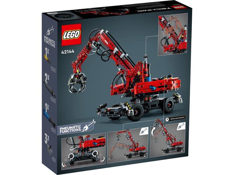 Lego Technic - Movimentação de Materiais 42144 Imagem de Lego Technic - Movimentação de Materiais 42144