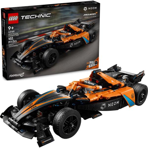 Lego Technic Neom Mclaren Formula E Team - 42169 Imagem de Lego Technic Neom Mclaren Formula E Team - 42169