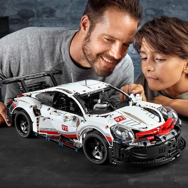 Imagem de LEGO Technic Porsche 911 RSR Carro de Corrida Modelo Kit de Construção 4