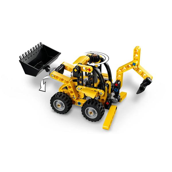 Imagem de Lego Technic Retroescavadeira 104 Peças - 42197