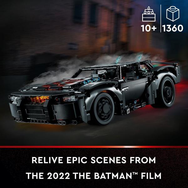 Imagem de LEGO Technic The Batman  Batmóvel 42127 Modelo Car Buildi