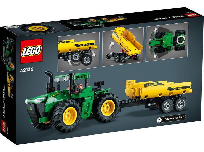 Imagem de Lego Technic Trator John Deere 9620R 4WD 390 Peças - 42136