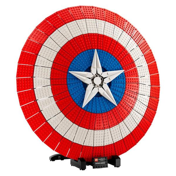 Imagem de Lego the infinity saga captain america's shield (76262)