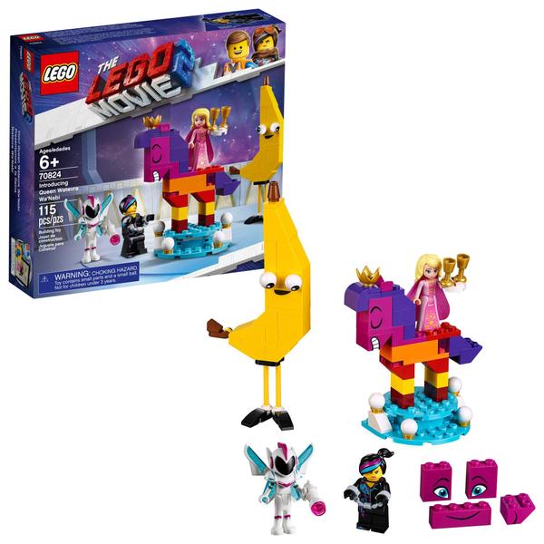 Imagem de LEGO The Movie 2 Apresentando a Rainha Watevra Wa'Nabi 70824 Construir e Jogar Kit Creative Building Playset para Meninas e Meninos (115 Peças) (Descontinuado pelo Fabricante)