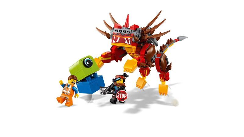 Imagem de LEGO The Movie 2 Ultrakatty & Warrior Lucy 70827 Action Creative Building Kit for Kids (348 Peças)