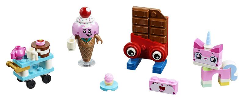 Imagem de LEGO The Movie 2 Unikitty's Sweetest Friends Ever! 70822 Pretend Play Food and Friends Building Kit for Girls and Boys, Unikitty Set (76 Peças) (Descontinuado pelo Fabricante)