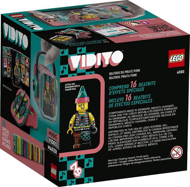Lego Vidiyo Punk Pirate Beatbox 73 Peças - 43103 Imagem de Lego Vidiyo Punk Pirate Beatbox 73 Peças - 43103
