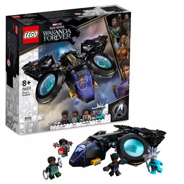 Imagem de Lego Wakanda Forever 76211 Passaro Do Sol Da Shuri 355 Pecas