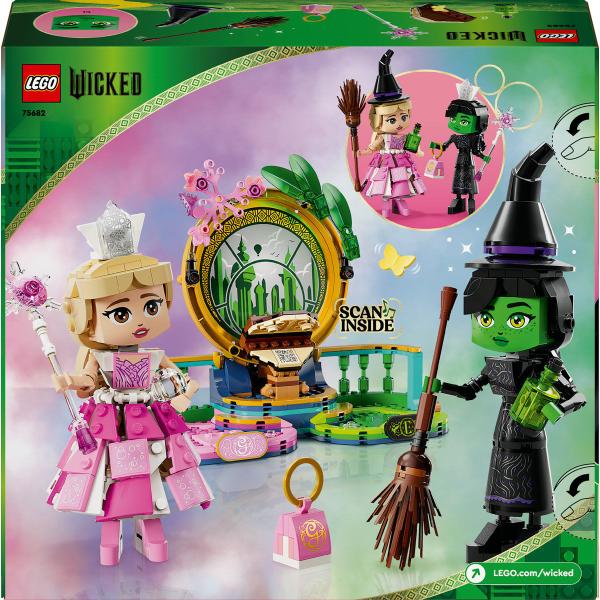 Imagem de LEGO Wicked Figuras de Elphaba e Glinda 75682