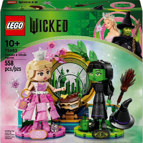 Imagem de LEGO Wicked Figuras de Elphaba e Glinda 75682