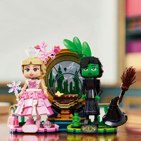 Imagem de LEGO Wicked Figuras de Elphaba e Glinda 75682