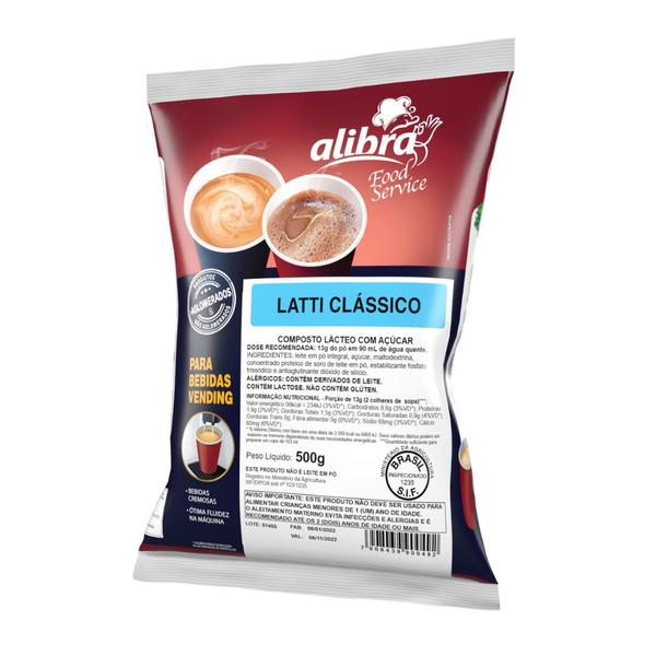 Leite Composto Lácteo Latti Clássico Vending 500g Alibra Imagem de Leite Composto Lácteo Latti Clássico Vending 500g Alibra