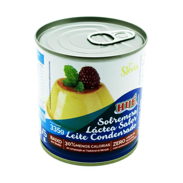 Leite Condensado Diet Hué (Sem Adição de Açúcares) Sem Glúten Lata 335g Imagem de Leite Condensado Diet Hué (Sem Adição de Açúcares) Sem Glúten Lata 335g