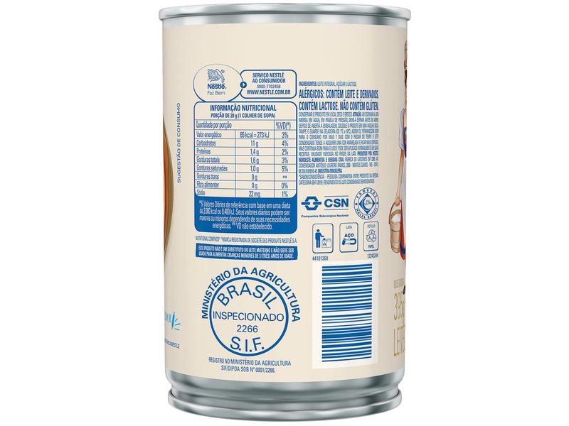 Imagem de Leite Condensado Nestlé Integral Moça Lata 395g