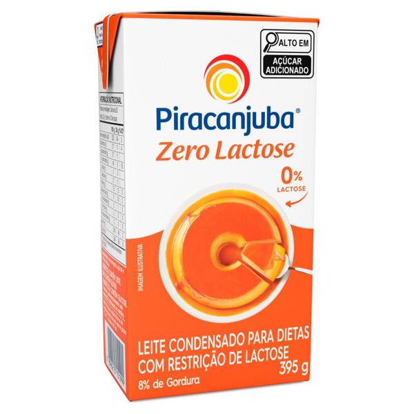 Imagem de Leite Condensado Piracanjuba Zero Lactose 395g