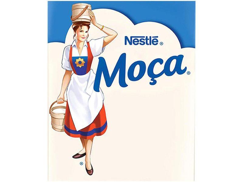 Leite Condensado Semidesnatado 340g - Moça - Nestlé Imagem de Leite Condensado Semidesnatado 340g - Moça