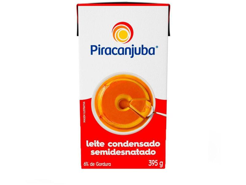 Imagem de Leite Condensado Semidesnatado Piracanjuba 395g