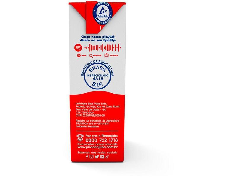 Leite Condensado Semidesnatado Piracanjuba 395g Imagem de Leite Condensado Semidesnatado Piracanjuba 395g