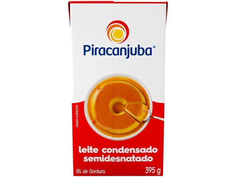 Imagem de Leite Condensado Semidesnatado Piracanjuba 395g