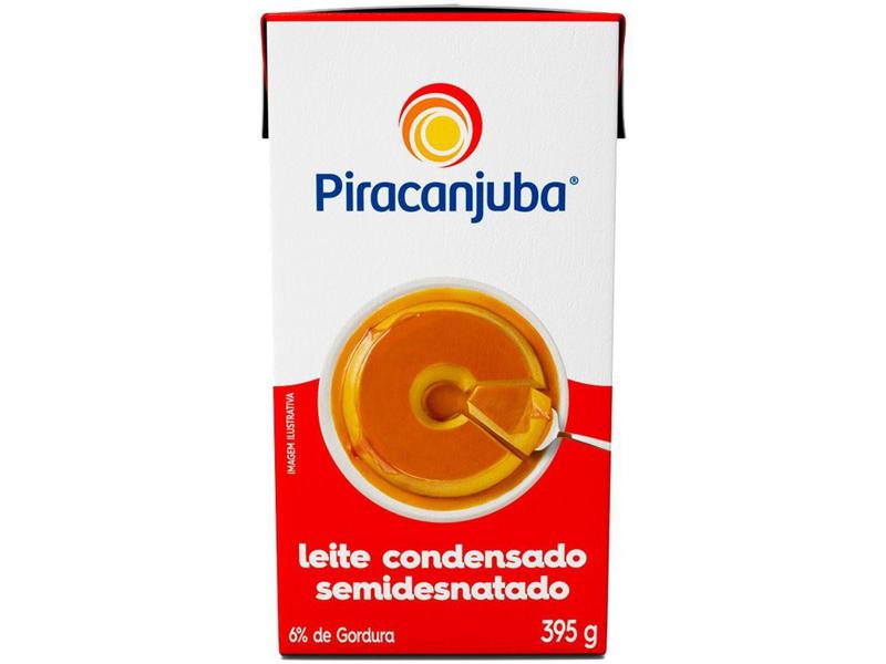 Imagem de Leite Condensado Semidesnatado Piracanjuba 395g