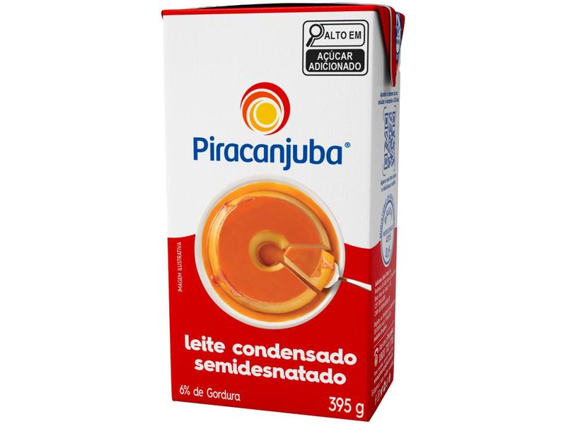 Imagem de Leite Condensado Semidesnatado Piracanjuba 395g