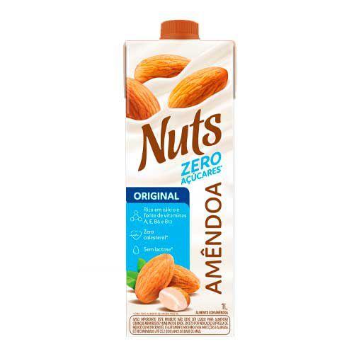 Leite de Amêndoa Zero Açúcar, Zero Lactose Nuts 1lt - Maguary Imagem de Leite de Amêndoa Zero Açúcar, Zero Lactose Nuts 1lt