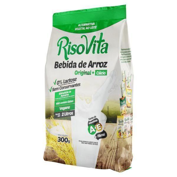 Leite De Arroz Pó Original Risovita 300G - 10 Unidades Imagem de Leite De Arroz Pó Original Risovita 300G - 10 Unidades