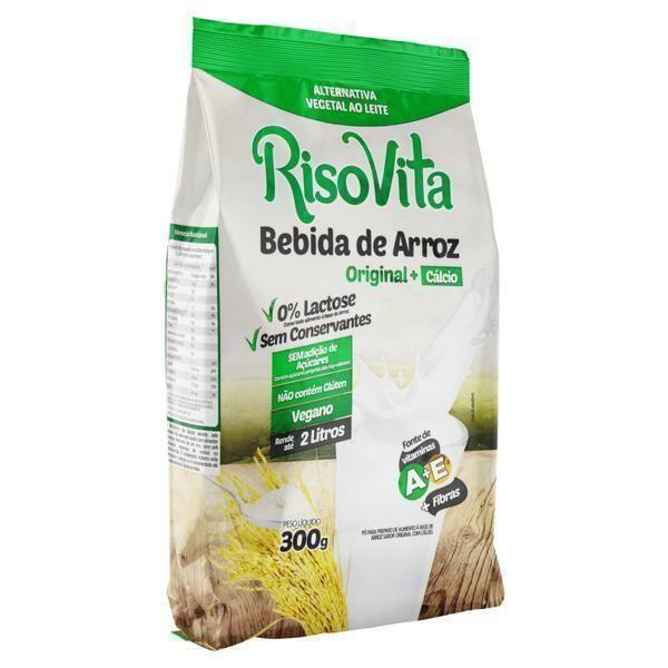 Leite De Arroz Pó Original Risovita 300G - 10 Unidades Imagem de Leite De Arroz Pó Original Risovita 300G - 10 Unidades