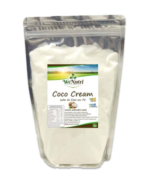 Leite De Coco Em Pó 1Kg Coco Cream Wenutri Imagem de Leite De Coco Em Pó 1Kg Coco Cream Wenutri