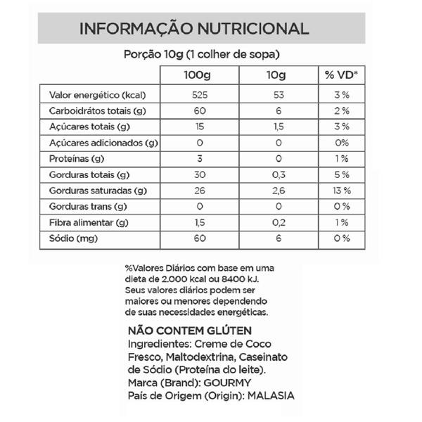 Imagem de Leite de Coco em pó 500g Cremoso Importado