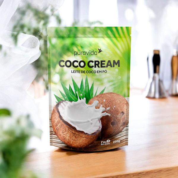 Imagem de Leite De Coco Em Pó Coco Cream 2 X 250g Puravida