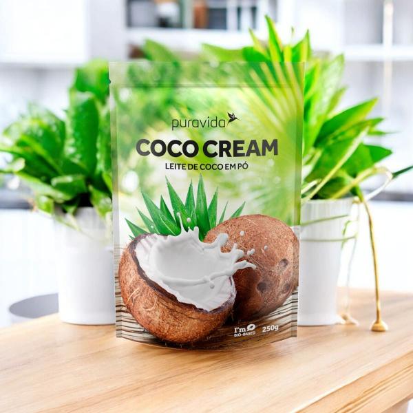 Imagem de Leite De Coco Em Pó Coco Cream 3 X 250g Puravida