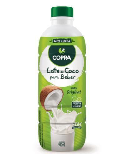 Leite de Coco Pronto para Beber Vegano 900ml - Copra Imagem de Leite de Coco Pronto para Beber Vegano 900ml - Copra