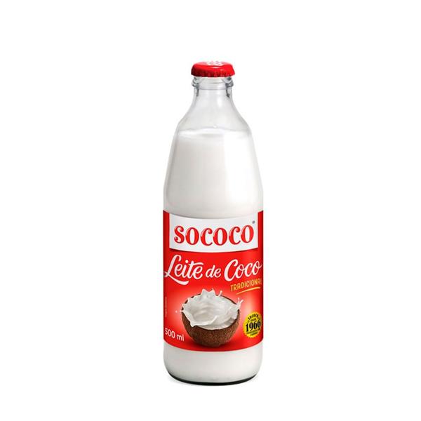 Leite de Coco Tradicional Sococo 500ml Imagem de Leite de Coco Tradicional Sococo 500ml
