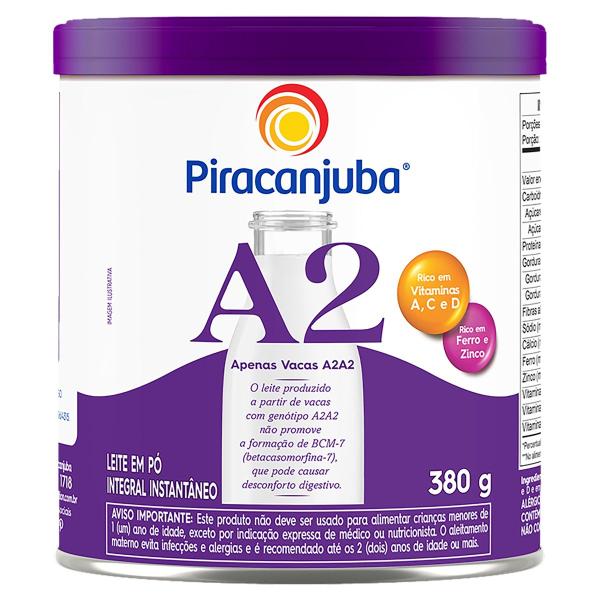 Imagem de Leite em Po A2 Integral Instantaneo Piracanjuba 380g Lata