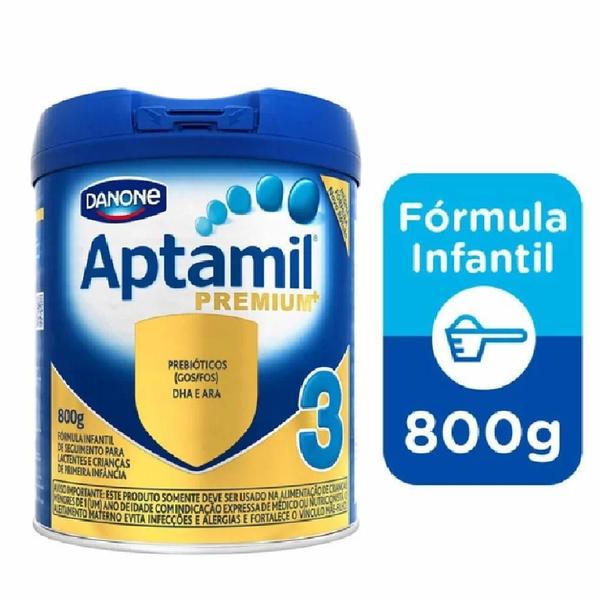 Imagem de Leite Em Pó Aptamil 3 Premium Prebióticos 800G