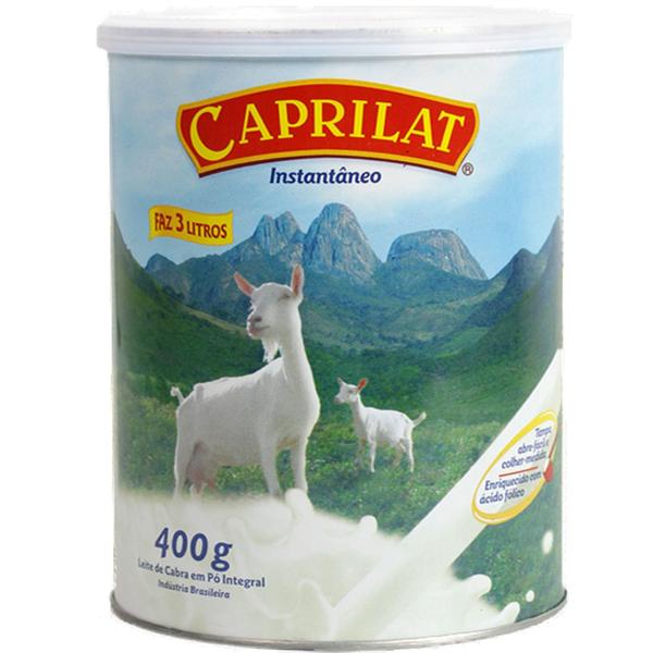 Imagem de Leite em pó caprilat integral lata 400g