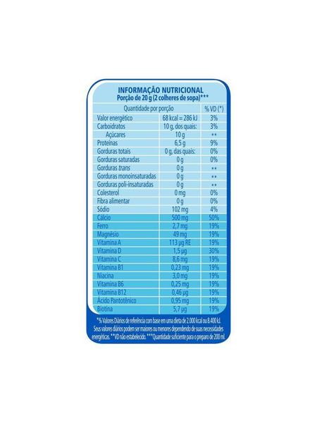 Leite Em Pó Desnatado Molico Lata 280g - Nestlé Imagem de Leite Em Pó Desnatado Molico Lata 280g