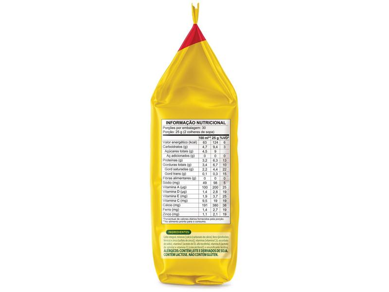 Leite em Pó Integral Instantâneo Nestlé Ninho Sachê 750g Imagem de Leite em Pó Integral Instantâneo Nestlé Ninho Sachê 750g