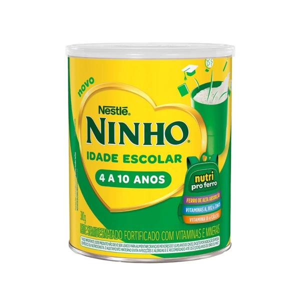 Leite Em Pó Ninho Idade Escolar 4 A 10 Anos 380g Nestlé Imagem de Leite Em Pó Ninho Idade Escolar 4 A 10 Anos 380g Nestlé