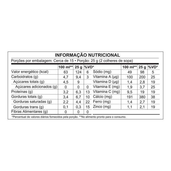 Leite em Pó Ninho Integral Instantâneo Lata 380g Imagem de Leite em Pó Ninho Integral Instantâneo Lata 380g