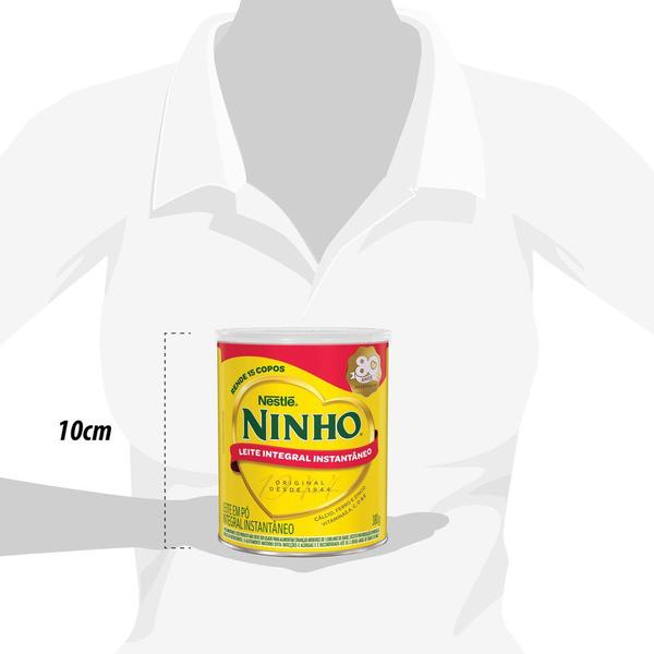Leite em Pó Ninho Integral Instantâneo Lata 380g Imagem de Leite em Pó Ninho Integral Instantâneo Lata 380g