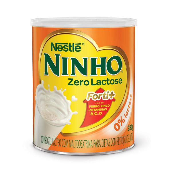 Imagem de Leite Em Pó Ninho Zero Lactose 380G Nestlé