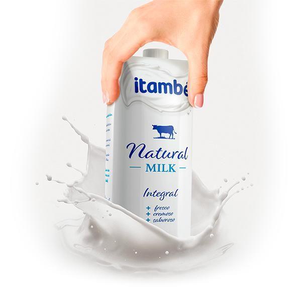 Leite Itambé Natural Milk - Itambe Imagem de Leite Itambé Natural Milk