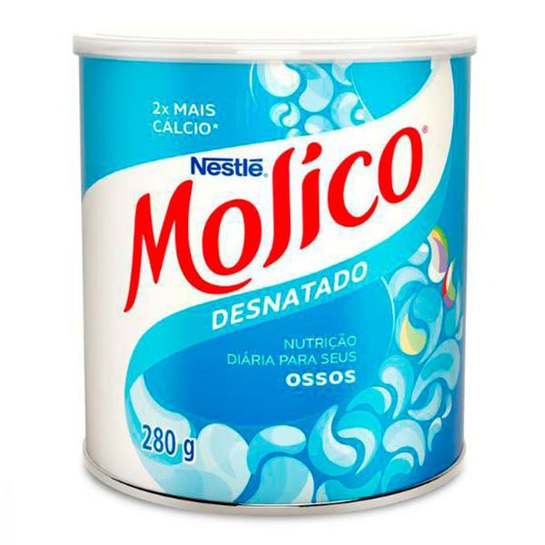 Leite me Pó Molico Desnatado Lata 280g Imagem de Leite me Pó Molico Desnatado Lata 280g