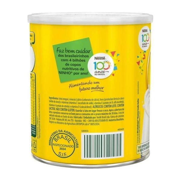 Leite Ninho Integral Em Pó 380G Lata - Nestlé - Nestle Imagem de Leite Ninho Integral Em Pó 380G Lata - Nestlé