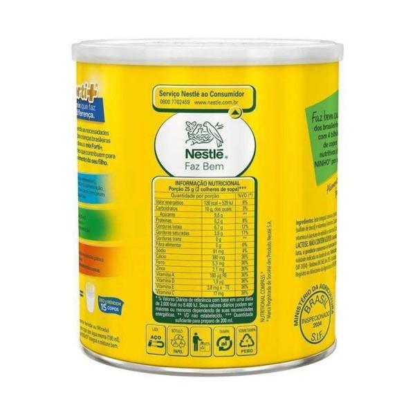 Leite Ninho Integral Em Pó 380G Lata - Nestlé - Nestle Imagem de Leite Ninho Integral Em Pó 380G Lata - Nestlé