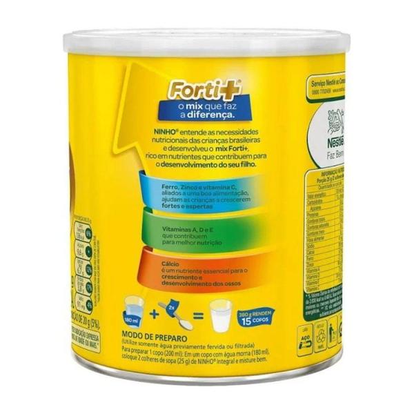 Leite Ninho Integral Em Pó 380G Lata - Nestlé - Nestle Imagem de Leite Ninho Integral Em Pó 380G Lata - Nestlé